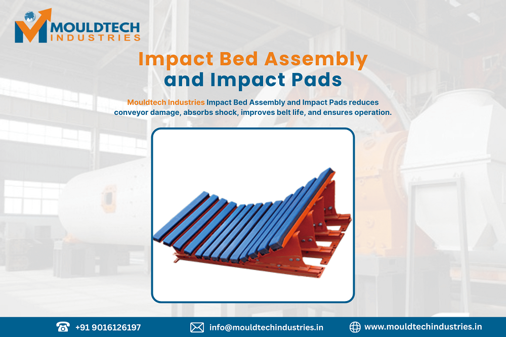 impact bed assembly and impact pads manufacturer in vadodara ahmedabad gujarat india