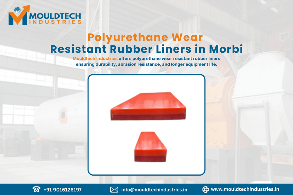 polyurethane wear resistant rubber liners in morbi