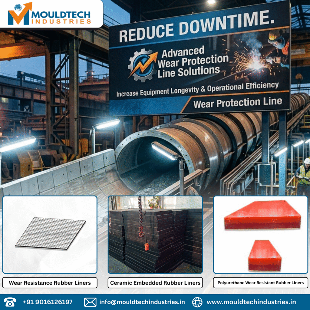 7 wear protection line solutions for industrial equipment