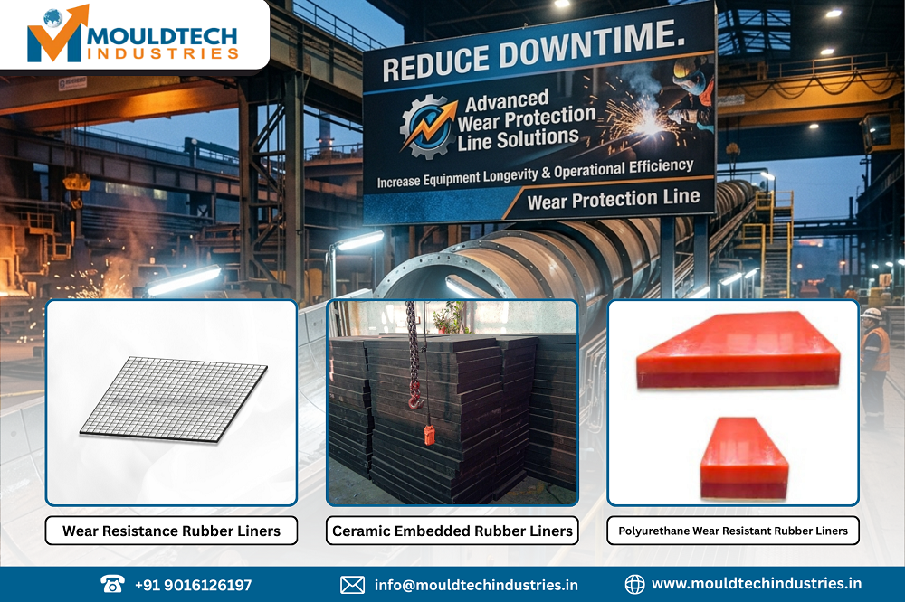 7 wear protection line solutions for industrial equipment