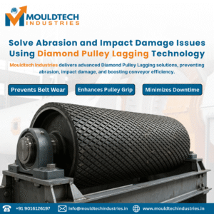 improve material handling reliability with pulley lagging