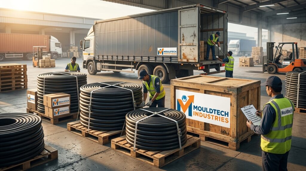 mouldtech rubber products loadout area