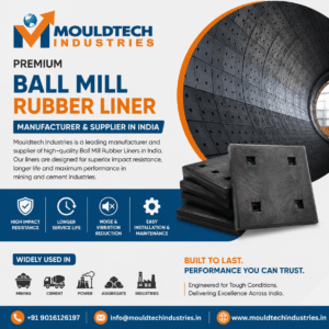 long lasting ball mill rubber liners supplier
