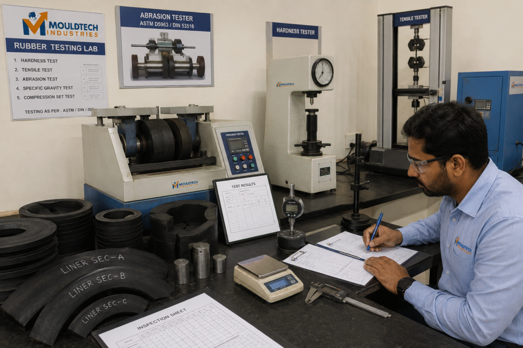 Testing Rubber Products 