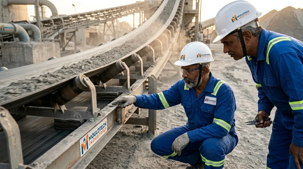 examination of conveyor 