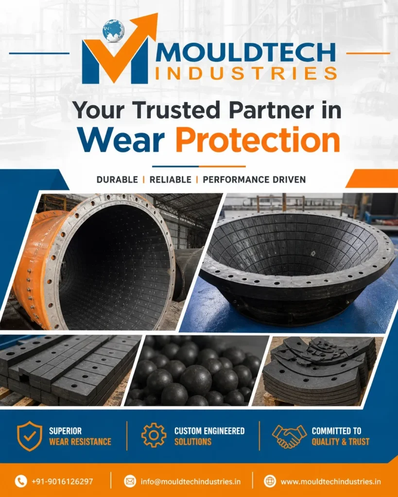 superior wear resistance for industrial equipment